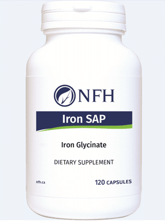 Recalled NFH Iron SAP, NFH Heme Iron SAP and NFH Prenatal SAP bottles
