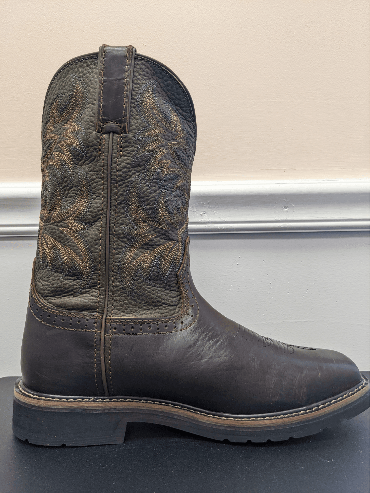 Recalled Justin Boots Keaven WP Met Guard Work Boots Model SE4570