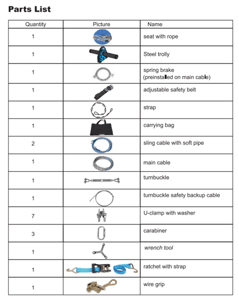 Recalled Zipline Kits (image 3 of 3)