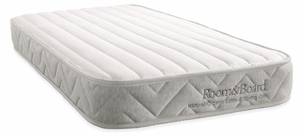 Recalled Room & Board Natural Organic Latex and Latex and Spring Crib