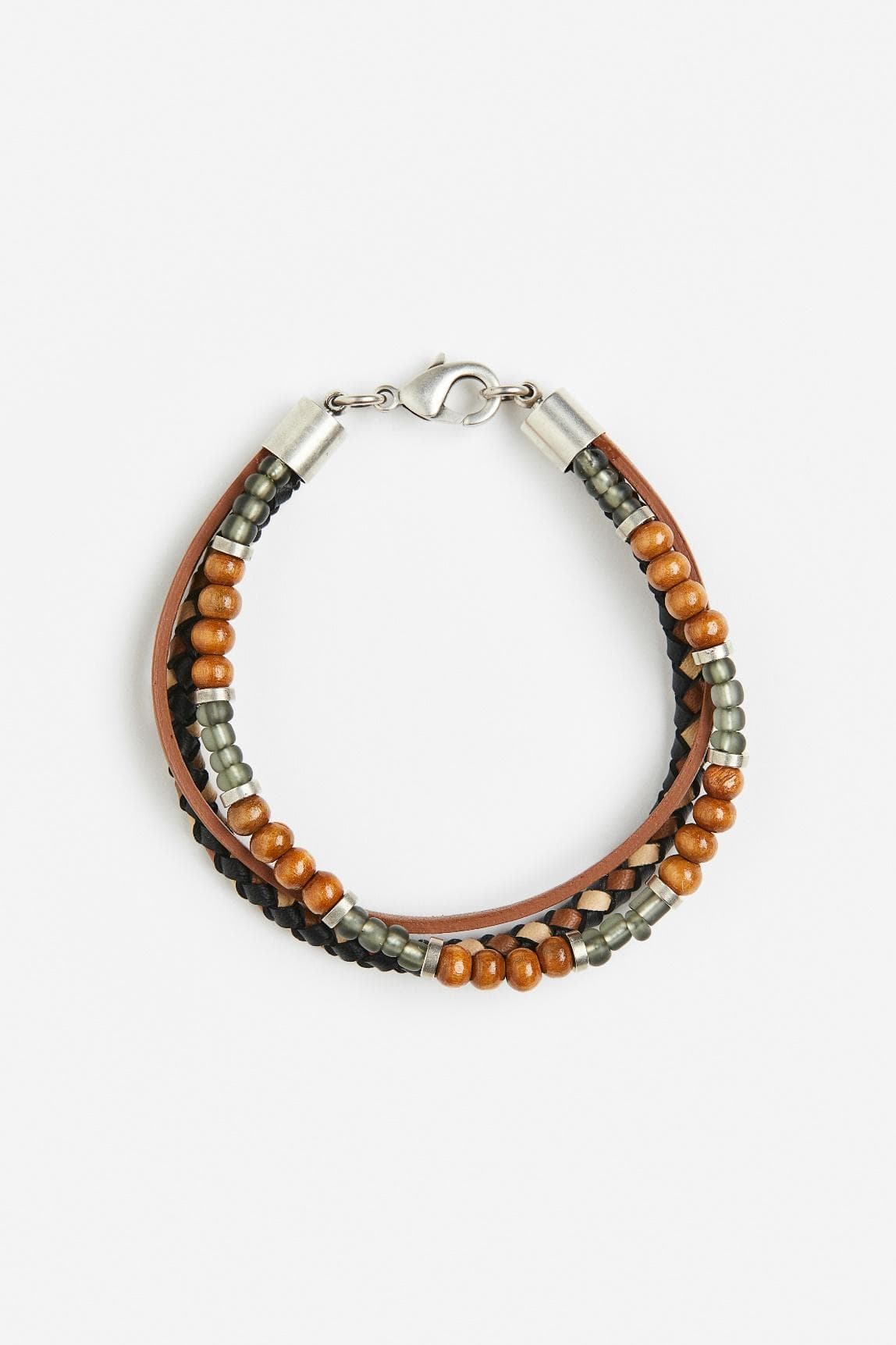 Recalled Men's clasp beaded bracelets