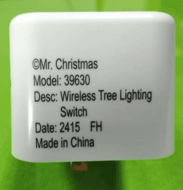 Recalled Wireless Decorative Tree Light Controllers (image 2 of 6)