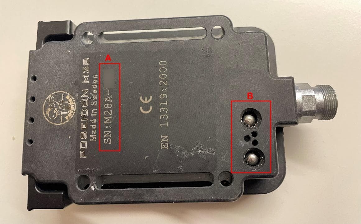 Recalled Poseidon M28A Dive Computers (image 2 of 2)