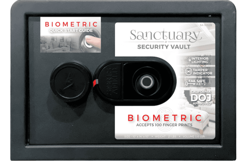 Recalled Sanctuary and Sports Afield Biometric Firearm Safes