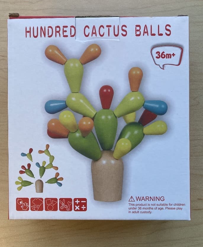 Recalled Children's Wooden Cactus Toys