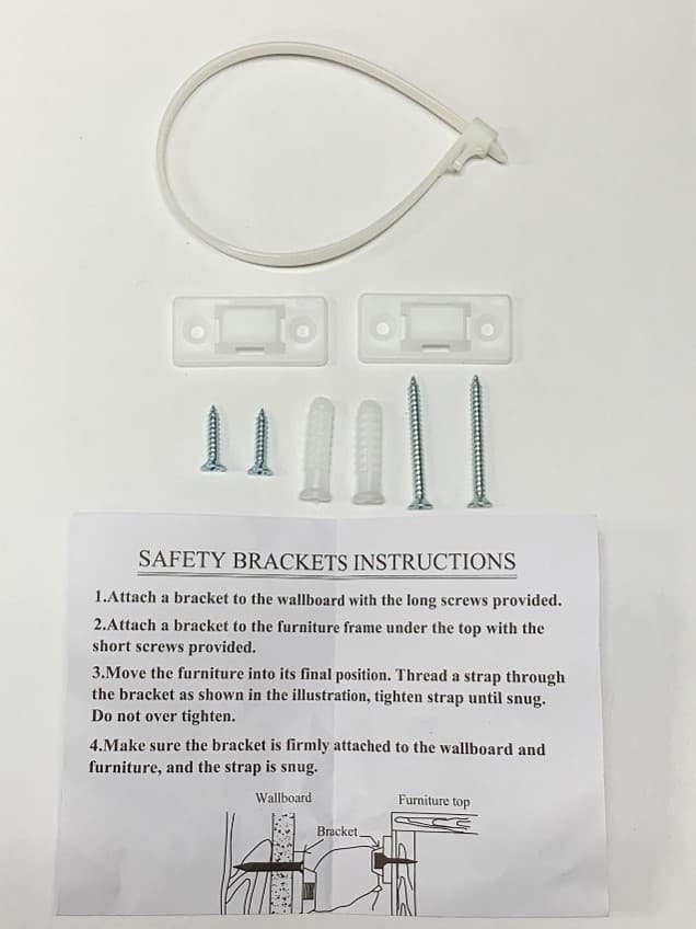 Recalled Tip-Over Restraint Kits