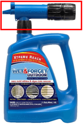 Recalled Wet & Forget "Xtreme Reach" Outdoor Rapid Application Moss,